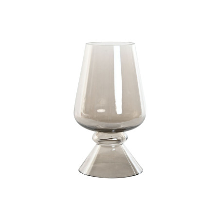 Candleholder Home ESPRIT Transparent Crystal 19 x 19 x 33 cm