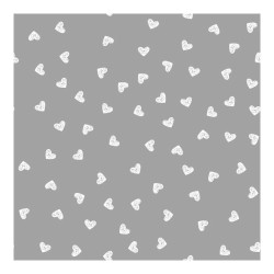 Top sheet Popcorn Love Dots 180 x 270 cm