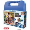 4-Puzzle Set Spidey Briefcase Progressive difficulty