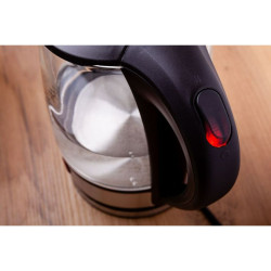 Kettle Eldom C410 LITEA Black Glass 1500 W 1,2 L