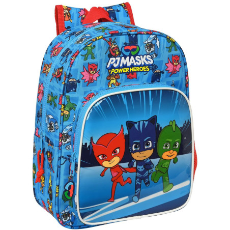 School Bag PJ Masks 26 x 34 x 11 cm Blue