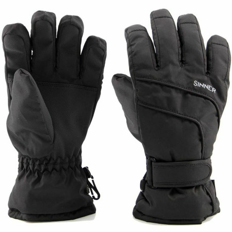 Ski gloves Sinner Sinner  Lady Black