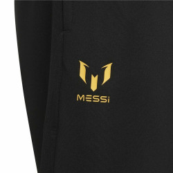 Children's Tracksuit Bottoms Adidas Messi Black