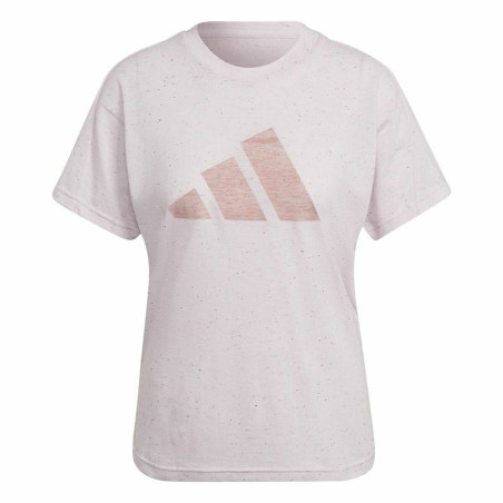 Women’s Short Sleeve T-Shirt Adidas Future Icons Winners 3.0 Pink