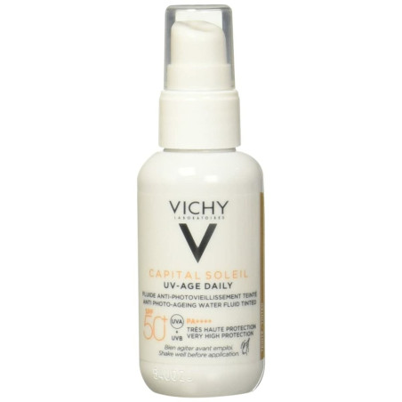 Sun Protection with Colour Vichy Capital Soleil Anti-Wrinkle SPF 50+ (40 ml)