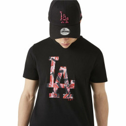 Men’s Short Sleeve T-Shirt New Era LA Dodgers MLB Black