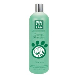 Pet shampoo Menforsan Dog Aloe Vera 1 L