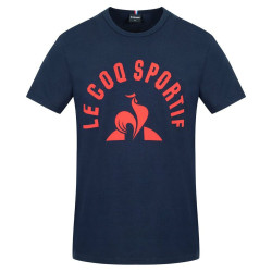 Men’s Short Sleeve T-Shirt BAT TEE SS N12 Le coq sportif 2220666 Navy Blue