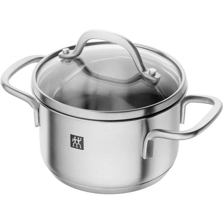 Casserole with Lid Zwilling Pico Silver Aluminium Steel Ø 12 cm 800 ml