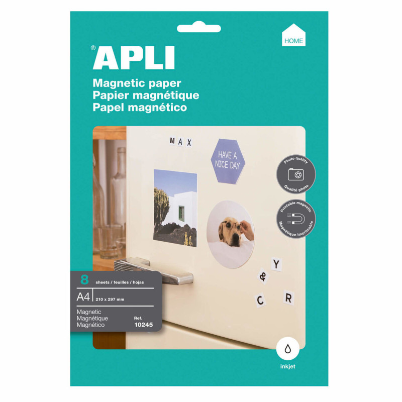 Printer Paper Apli Magnetic A4 8 Sheets