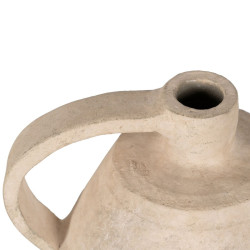 Vase Light grey Ceramic 18 x 15 x 23 cm