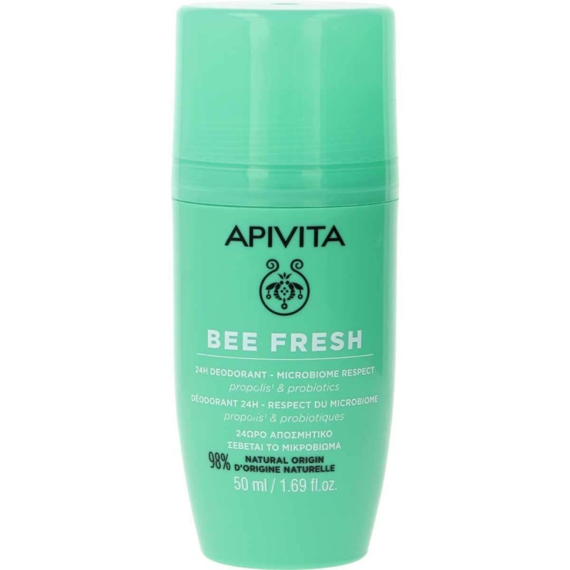 Roll-On Deodorant Apivita Bee Fresh 50 ml