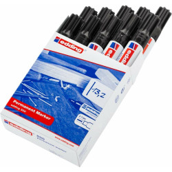 Permanent marker Edding 500 Black (10 Units)