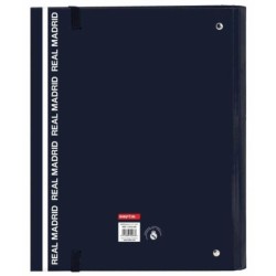 Ring binder Real Madrid C.F. 512034666 Navy Blue (27 x 32 x 3.5 cm)