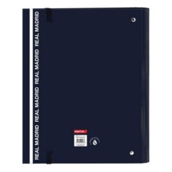 Ring binder Real Madrid C.F. 512034666 Navy Blue (27 x 32 x 3.5 cm)