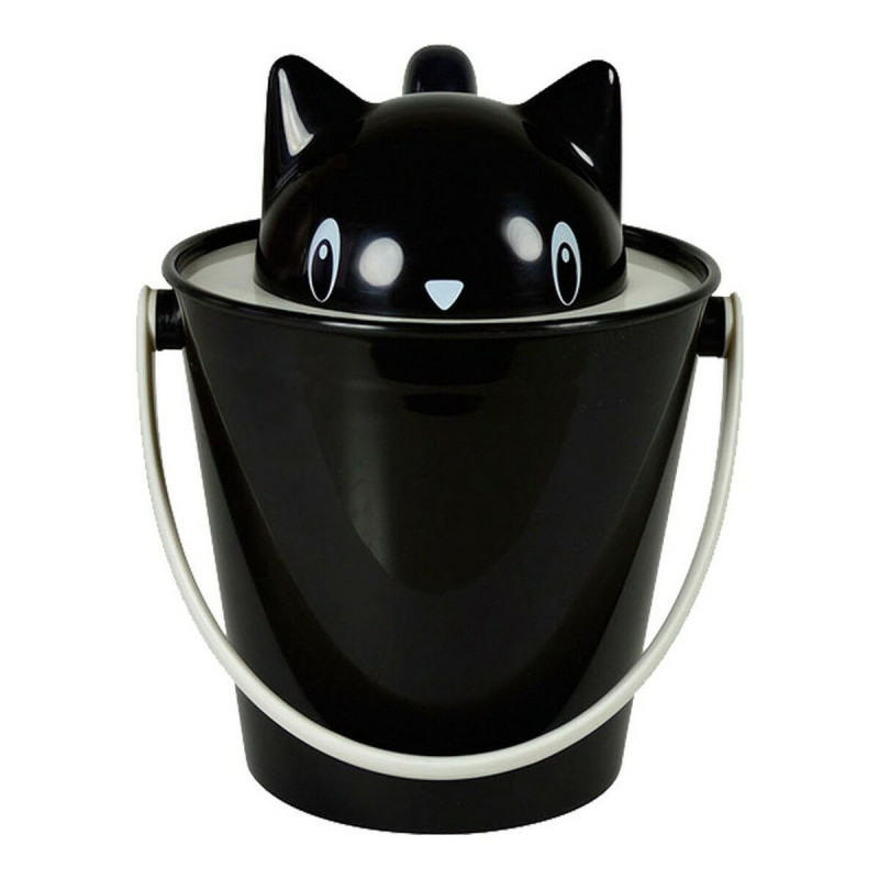 Bucket container United Pets Black Cat