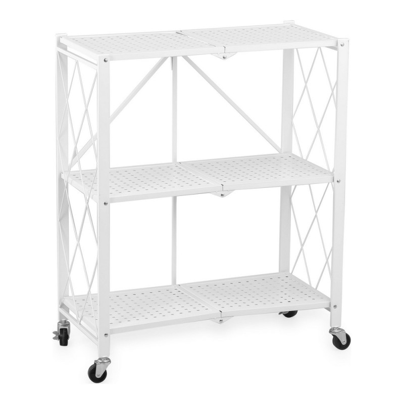 Shoe Rack Confortime Metal White (70 x 34 x 87 cm)