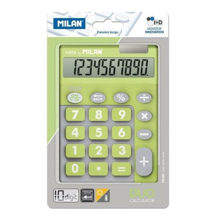 Calculator Milan DUO Green 14,5 x 10,6 x 2,1 cm