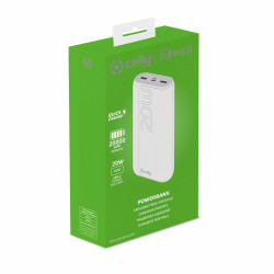 Powerbank Celly PBPD20000EVOWH White