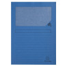 Subfolder Exacompta Forever Transparent window Navy Blue A4 100 Pieces