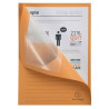 Subfolder Exacompta Forever Transparent window Orange A4 100 Pieces