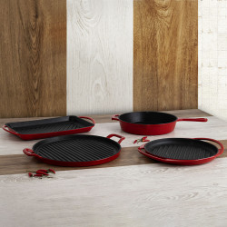 Barbecue Bidasoa   Cast Iron 22 x 40 cm Red