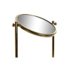 Mirror Home ESPRIT White Golden Metal Marble 30 x 10 x 30 cm