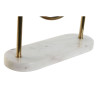 Mirror Home ESPRIT White Golden Metal Marble 30 x 10 x 30 cm