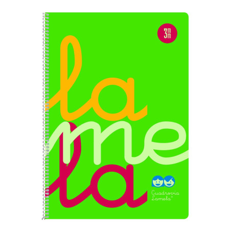 Notebook Lamela Green Din A4 5 Pieces 80 Sheets