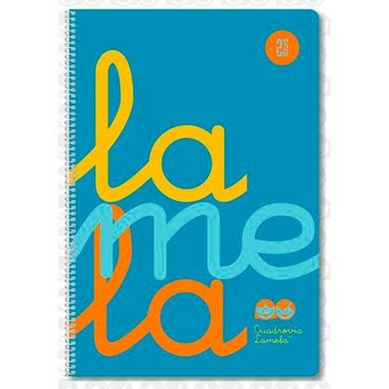 Notebook Lamela Fluorine Blue Din A4 5 Pieces 80 Sheets