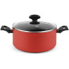 Casserole FAGOR Maxima Red Aluminium (Ø 20 x 10 cm)