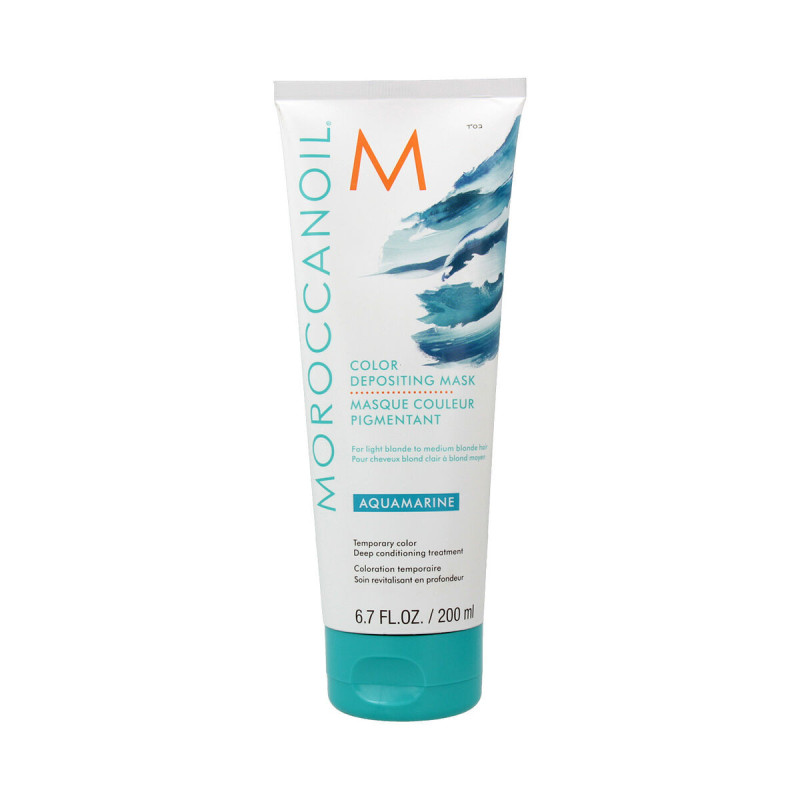 Hair Mask Moroccanoil Depositing Aqua marine 200 ml