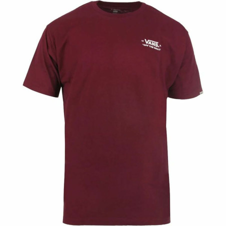 Men’s Short Sleeve T-Shirt Vans Essential-B Crimson Red