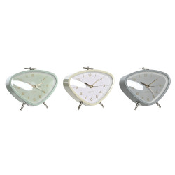 Alarm Clock DKD Home Decor 11,5 x 4 x 10 cm Metal PVC Vintage (3 Pieces)