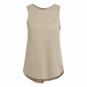 Women's Sleeveless T-shirt Adidas Studio Summer White