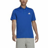 Men’s Short Sleeve Polo Shirt Adidas Aeroready Blue