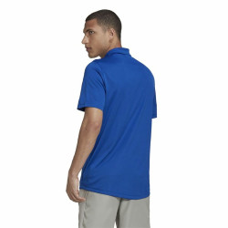 Men’s Short Sleeve Polo Shirt Adidas Aeroready Blue