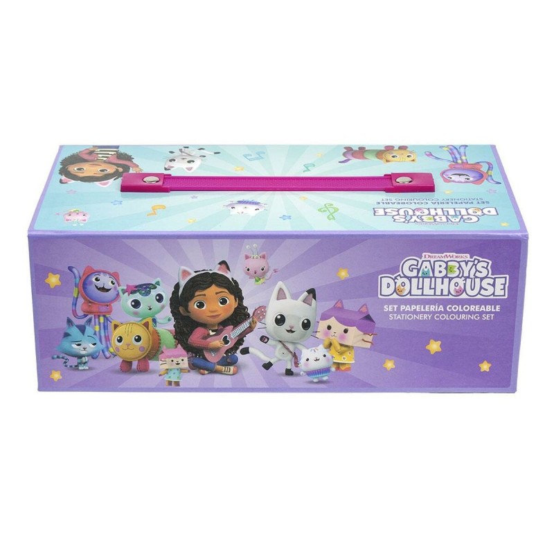 Stationery Set Gabby's Dollhouse 42 Pieces