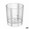 Set of Shot Glasses Algon Reusable Transparent 10 Pieces 35 ml (50 Units)