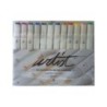 Felt-tip pens Alex Bog Professional Multicolour 12 Pieces Double-ended