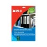 Adhesive labels Apli   White Paper 25 Sheets 190 x 61 mm