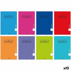 Notebook Papyrus Unipapyrus-12 Multicolour A4 48 Sheets (10 Units)