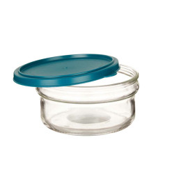 Round Lunch Box with Lid Green polypropylene 415 ml 12 x 6 x 12 cm (24 Units)