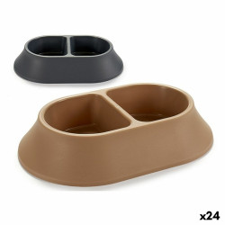 Pet feeding dish Plastic 34,5 x 7 x 22,5 cm (24 Units)