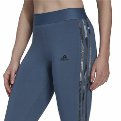 Sport leggings for Women Adidas Loungewear Essentials 3 Stripes Blue