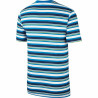 Men’s Short Sleeve T-Shirt Nike Stripe Tee Blue