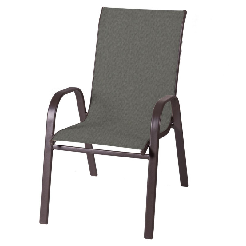 Garden chair Nerea 56 x 68 x 93 cm Brown Steel