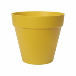 Plant pot Elho Loft Urban 25 Yellow Ø 24,5 x 22,2 cm