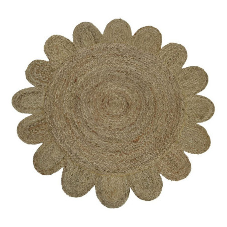 Carpet Decoris Ø 90 cm Natural Circular Jute