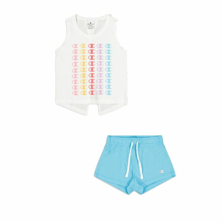 Children's Sports Outfit Champion White 2 Pieces